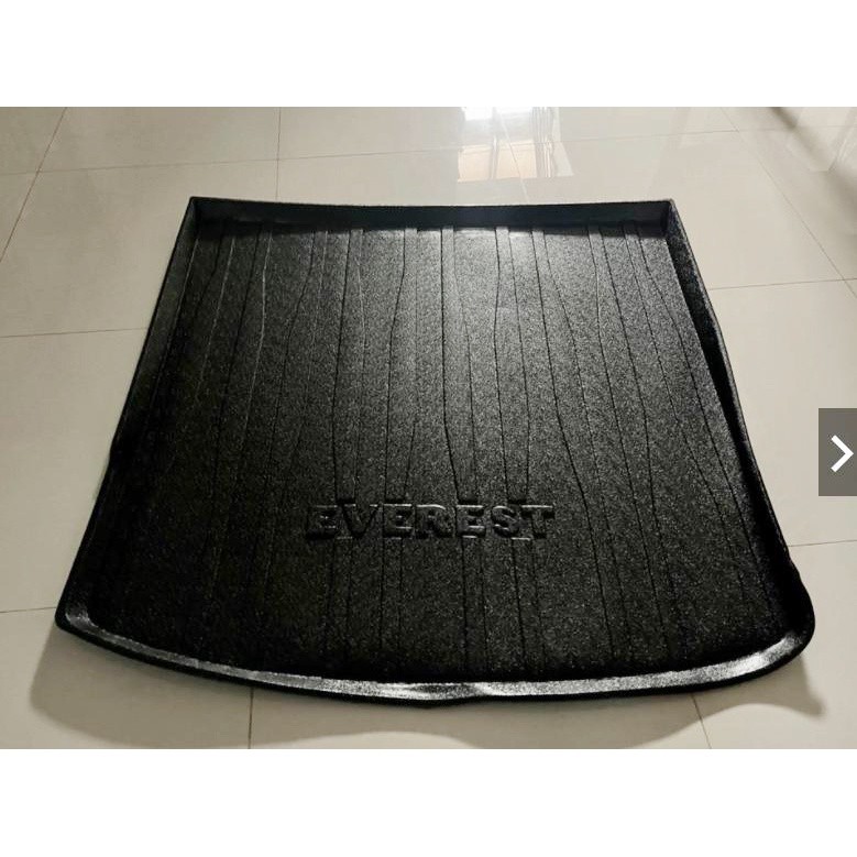 ถาดท้ายรถยนต์/ถาดวางของท้ายรถ/ถาดสัมภาระ ฟอร์ด เอเวอร์เรส Ford Everest 2015-2023 แผ่นใหญ่