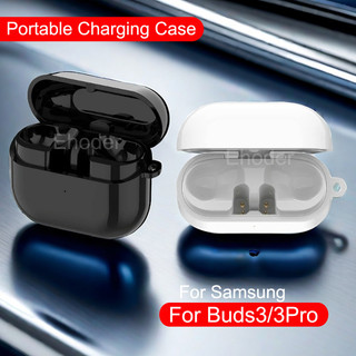 ​​​​​​​แบบพกพาสําหรับ Samsung Galaxy Buds 3 Pro FE Buds3 FE Burd3FE Burd3Pro ชุดหูฟังบลูทูธเปลี่ยนหูฟังกล่องชาร์จสําหรับ SM-R530 R630 R420