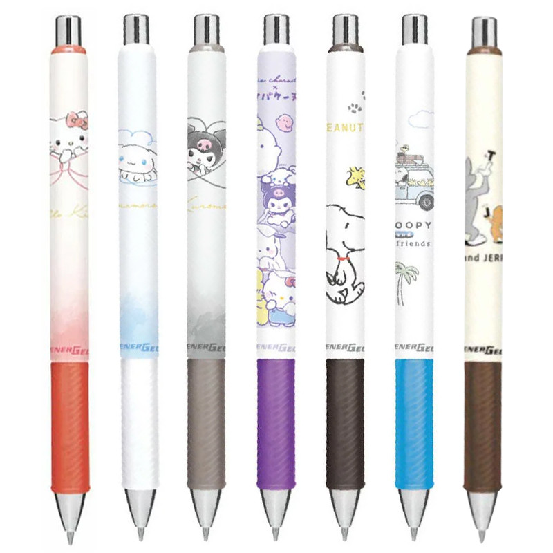 ปากกาเพนเทลของญี่ปุ่น Snoopy Cat and Mouse Limited Gel Pen Sanrio Limited Edition Fountain Pen