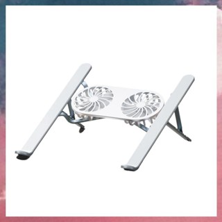 ขาตั้งแล็ปท็อปแบบพับได้พร้อมแผ่นทําความเย็นพัดลมระบายความร้อ…