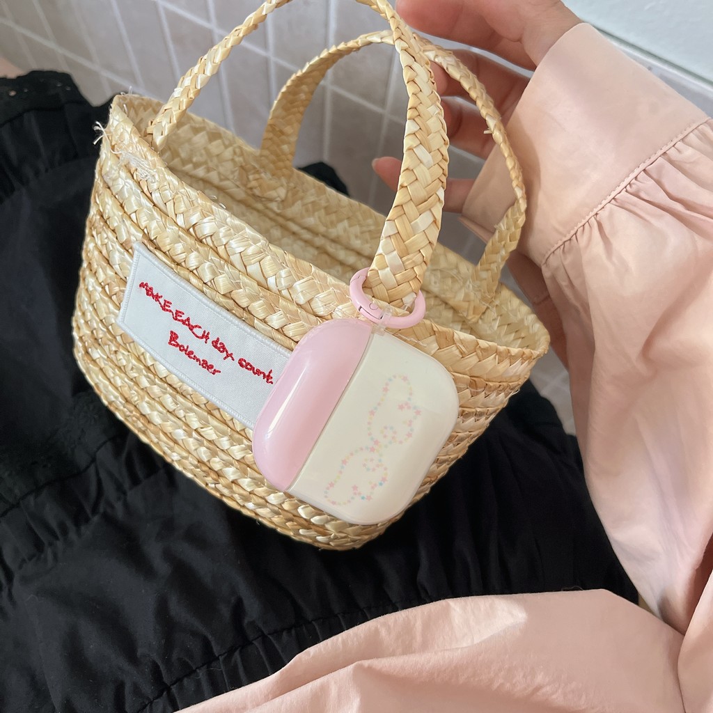 IMD สีสัน Star Wings พร้อมจี้หูฟังสําหรับ AirPods 1 2 3 4 Pro หูฟังไร้สายบลูทูธสําหรับ AirPods Pro2 กันกระแทกฝาครอบป้องกันปลอก - รูปที่ 7