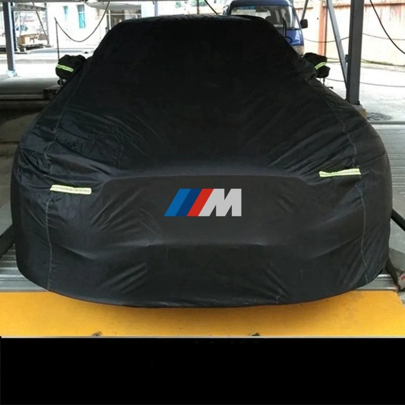 BMW รถกันน้ํากลางแจ้ง Full โลโก้รถ Aganist Anti UV Rain Snow สําหรับ BMW Z4 M3 M4 M5 M8 I4
