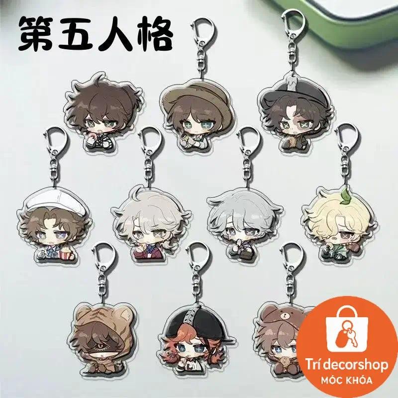 Secak Oyun Kimlik V Sevimli อะนิเมะ Anahtarlık Apollo Joseph Desaulniers Grace Margaretha Zelle Erke