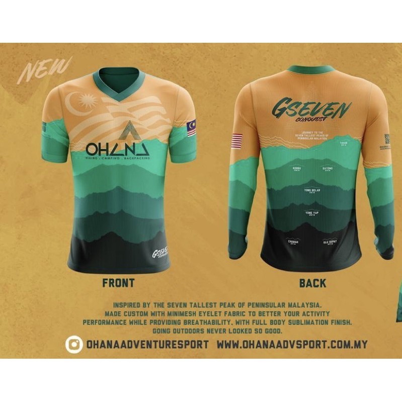 พร้อมส่ง เสื้อยืด G Seven Microfibre by Ohana