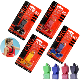 นกหวีดFOX 40 เป่าฉุกเฉิน นกหวีดจราจร เป่าเพื่อการกีฬา whistle