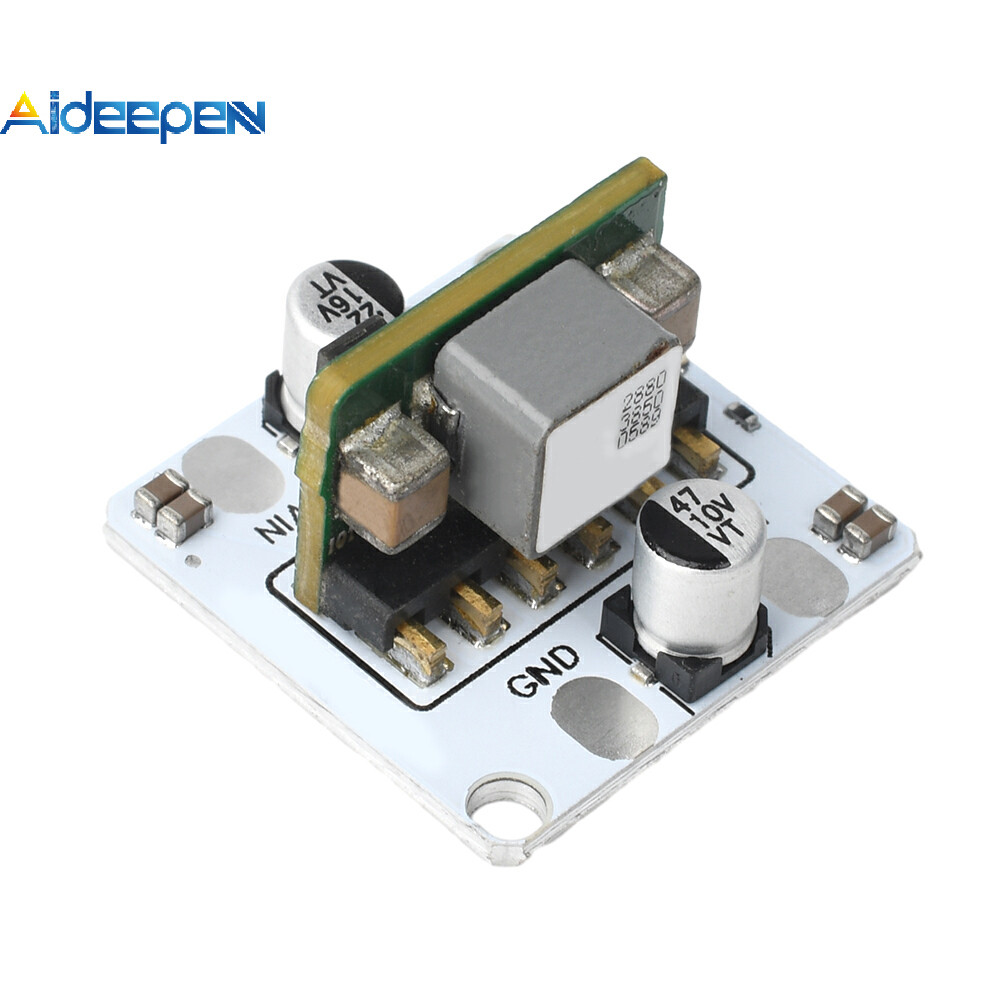 AIDEEPEN โมดูลสเต็ปดาวน์ DC-DC 10A โมดูลจ่ายไฟควบคุมกําลังสูง DC 9-16V ถึง 5V เอาต์พุต
