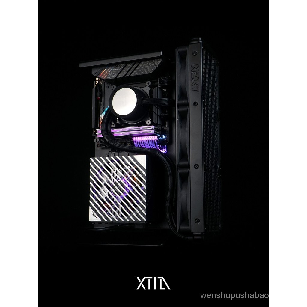[Xproto-L V2] เคส XTIA เปิดแบบพกพาอลูมิเนียมเต็มรูปแบบ A4 ITX Rack 4090 Raptor