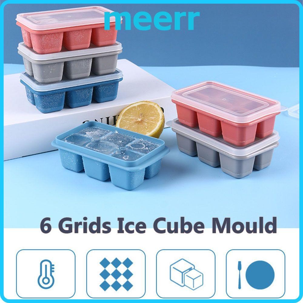 MEERR Ice Cube Maker เครื่องมือห้องครัว Party Home เบียร์กาแฟ Chiller ฤดูร้อนซิลิโคนนุ่มแม่พิมพ์เครื่องดื่ม Cooling