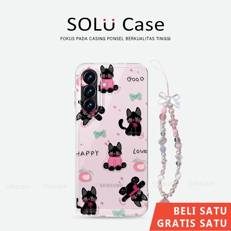 SAMSUNG High-Endลูกแมวผีเสื้อสาวสําหรับSamsung A17 5G A07 Galaxy A56 A36 A26 A06 A16 5G A55 5G A35 A