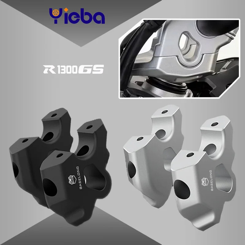 38 มม.สูงและ 27 มม.R1300G Trophy TE 2024 2025 สําหรับ BMW R1300GS R1300 GS R 1300GS HANDLEBAR RiserO