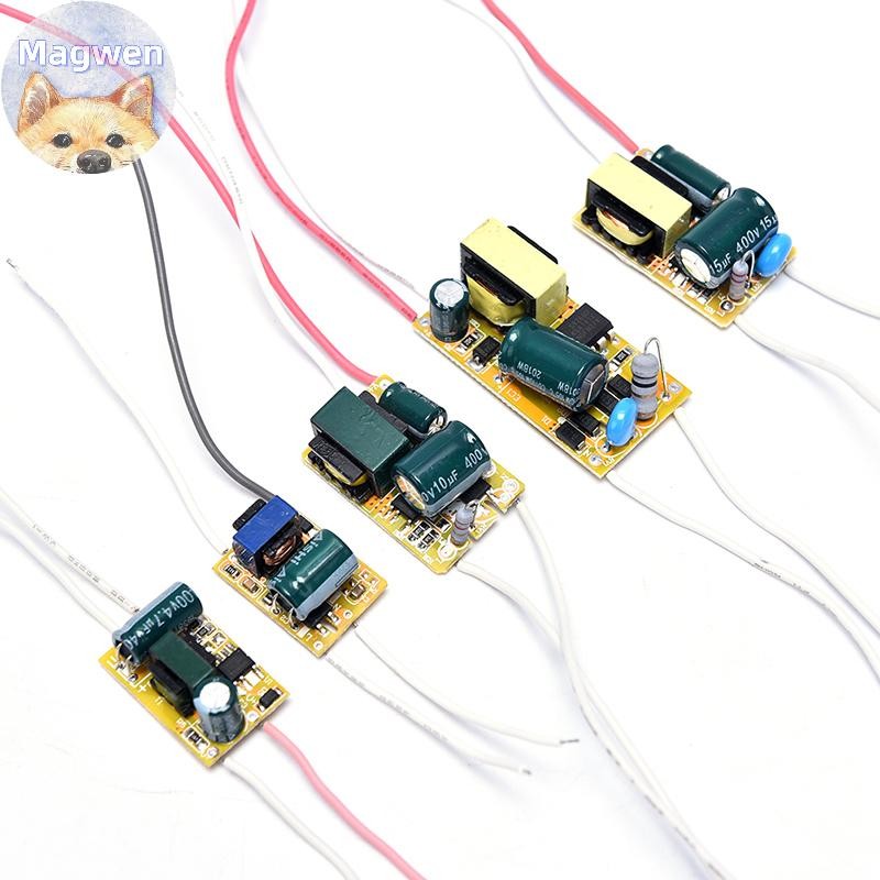 Magwen 3W 5W 8W 18W 36W ไฟ LED Driver Supply Transformer Radiating โมดูลบอร์ด 
 ไทย
