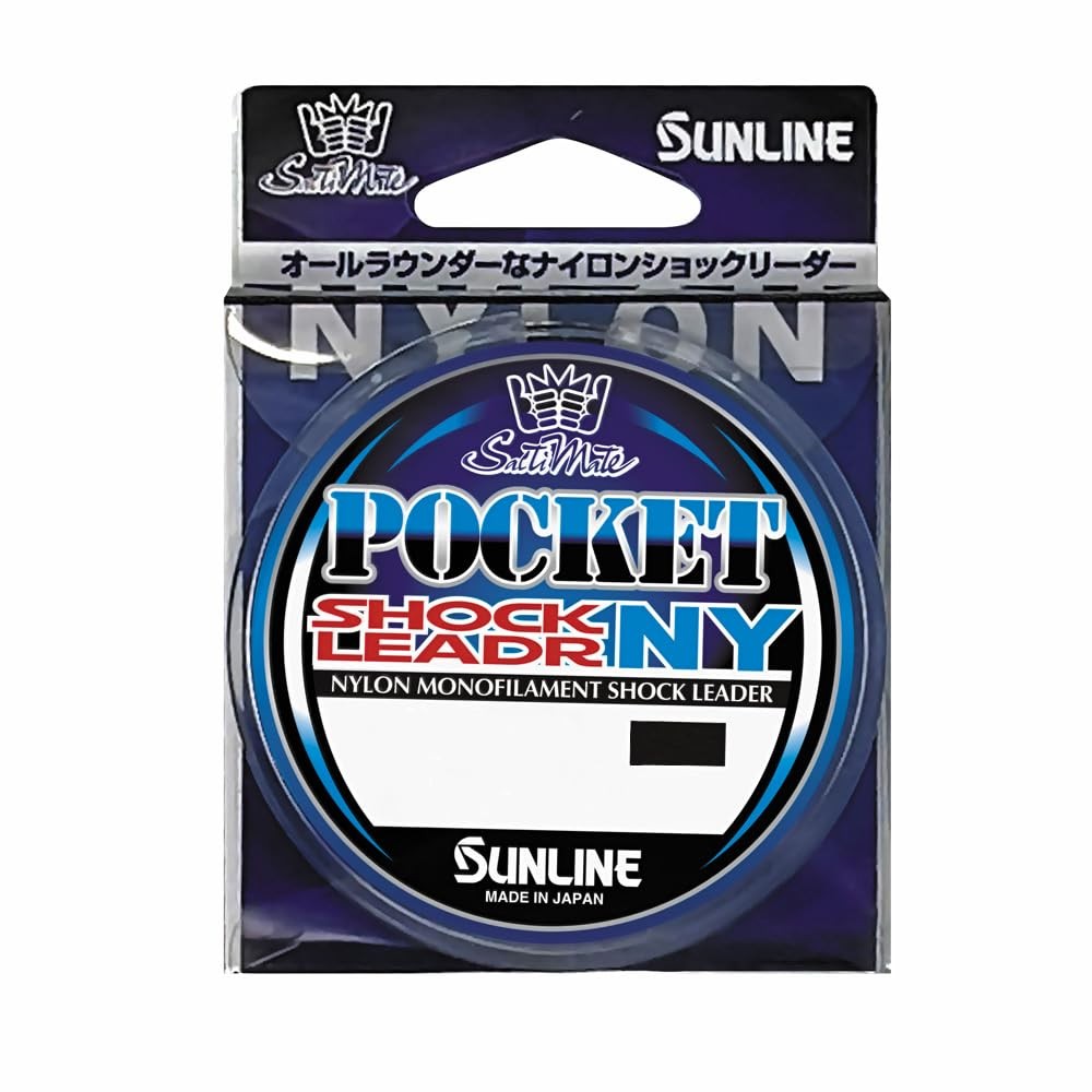 SUNLINE Saltimate Pocket Shock Leader NY 30m Clear No. 6  
SUNLINE Saltimate Pocket Shock Leader NY 