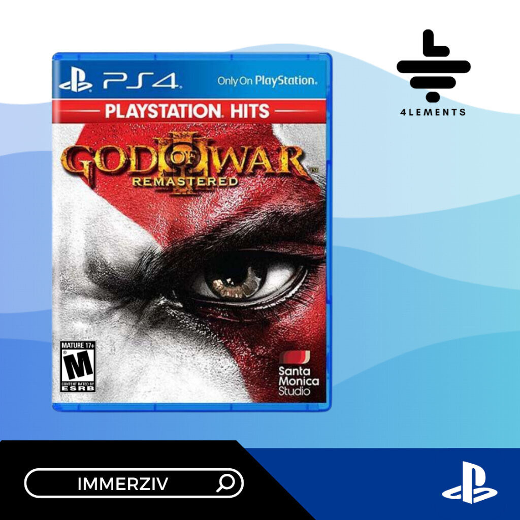 (พร้อมส่ง) PS4 GOD OF WAR 3 REMASTER (R1/US) (GAME) (ENG)
