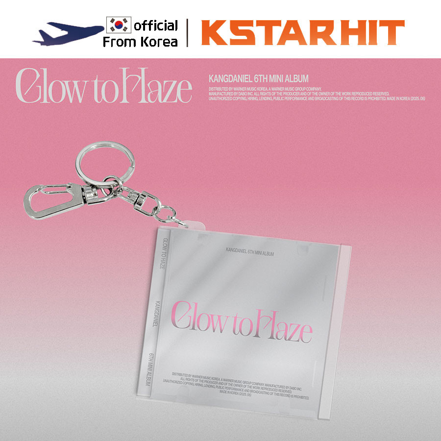 (MINI CD KEYRING Ver.) KANG DANIEL - Glow to Haze (6th Mini Album)