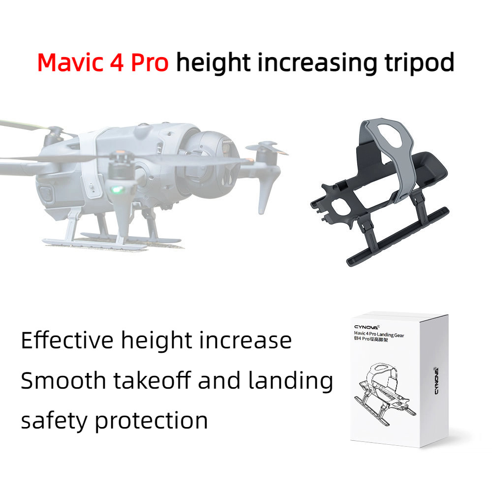 สําหรับ DJI Mavic 4 Pro พับความสูงขาตั้งเลื่อน Landing Gear Scratch ความสูงขาตั้งอุปกรณ์เสริมโดรน