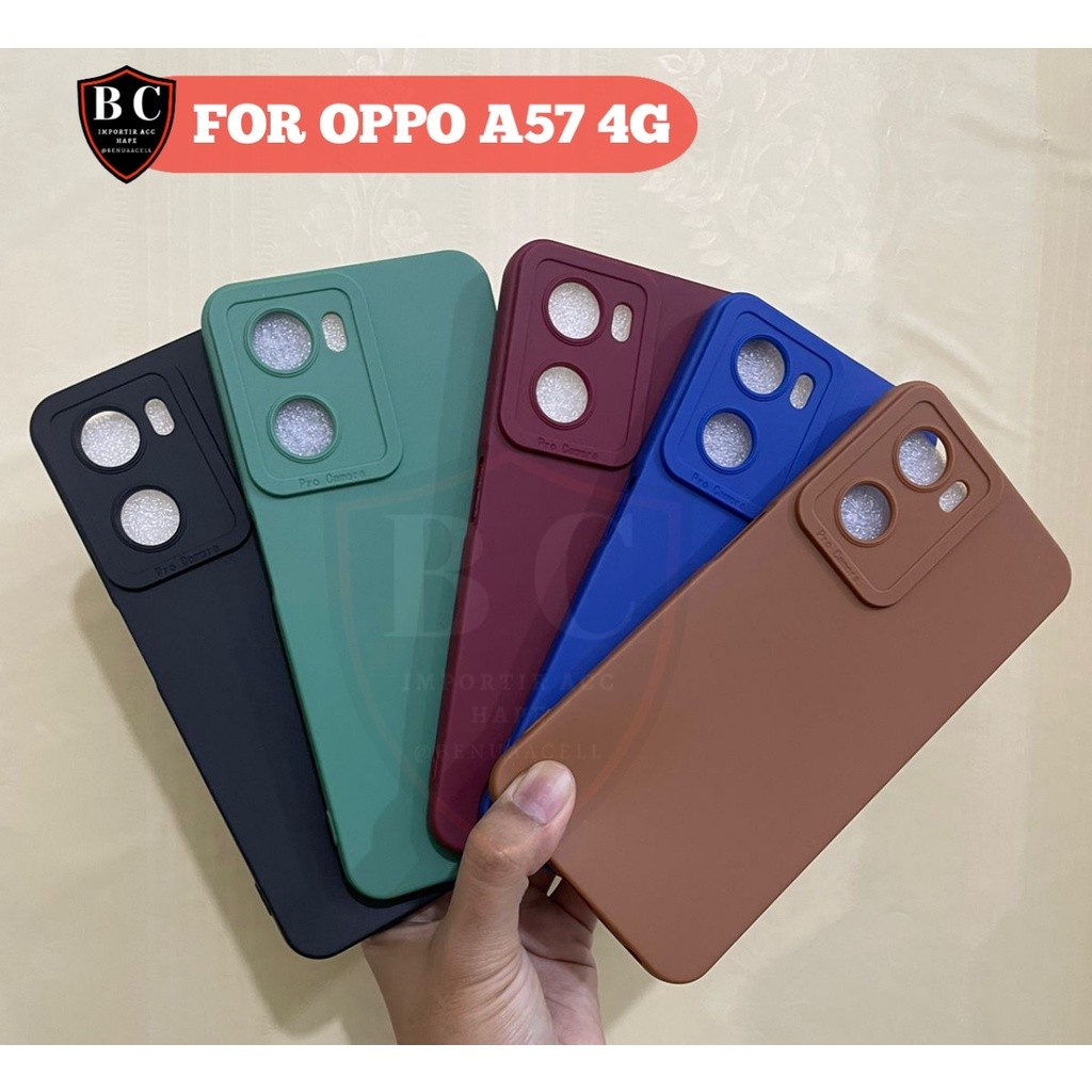 เคส OPPO A57 4G 2022 - OPPO A57 4G PRO CAMERA SOFTCASE 2022 - BC88