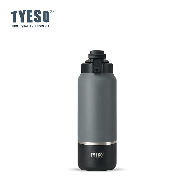 TYESO Outdoor ขวดน้ำสแตนเลส 304 ขนาดใหญ่ 1200-1500-2000 ML. ใหญ่สะใจ เก็บร้อน-เย็น รูปที่ 4
