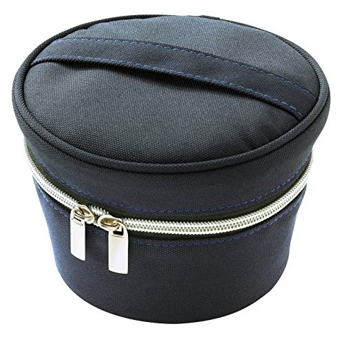 Asbell insulated lunch box, insulated bag for café bowl lunch, navy, 800ml, W 17.5 x D 16.0 x H 13.5
