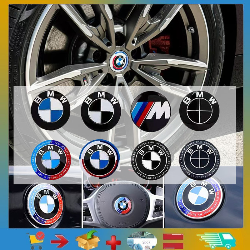 💯 เปลี่ยนดุมกลาง BMW x1 x3 x4 E83 E84 F48 F39 F25 G01 F26  BMW x68-56MM ขนาดโลโก้รถ BMW