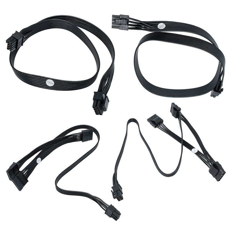 CPU GPU 8pin 6pin ถึง 3port SATA IDE Molex PCI-E สายไฟสําหรับ EVGA 500BQ 600BQ 700BQ