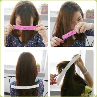 KamPak เครื่องมือตัดผม DIY ไม้บรรทัดวัดระดับผมหน้าม้า ตัดผมหน้าม้า haircut tool