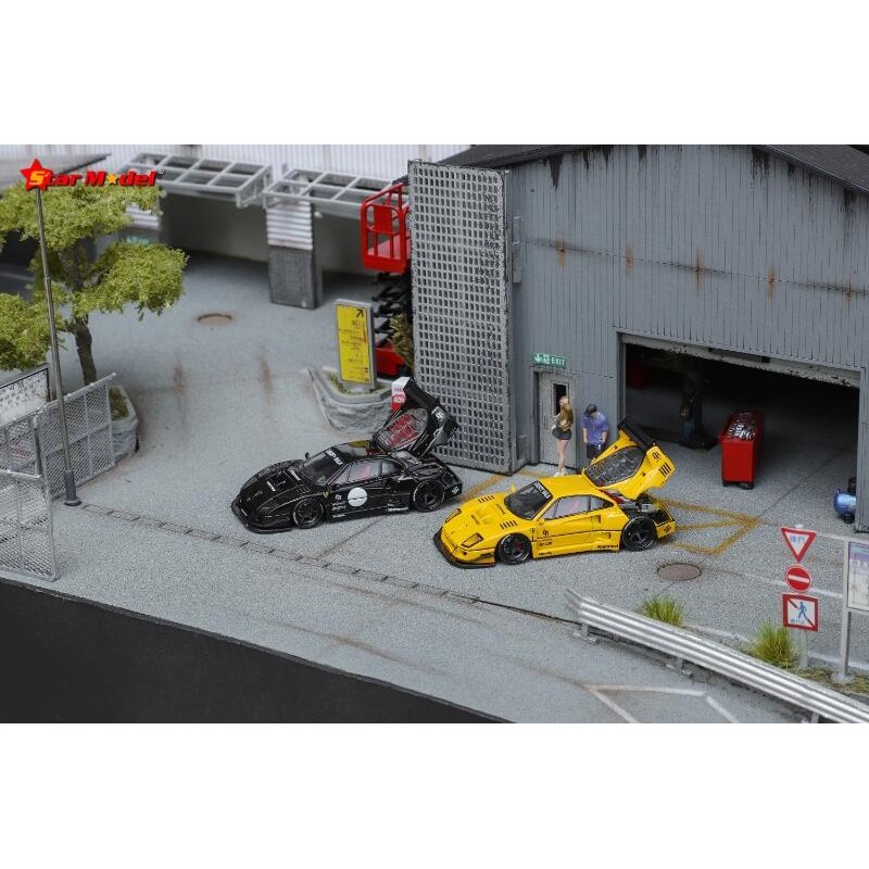 Star Model 1:64 F40 รถโมเดลDiecast