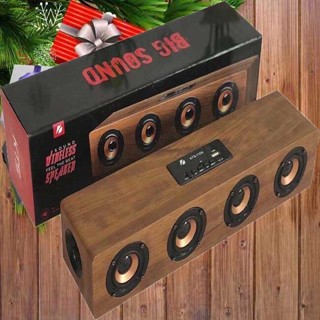 ลำโพงบลูธ KTS-1108/KTS-1612 รุ่นเบสหนักสะใจ ลำโพง4ดอก ลายไม้…