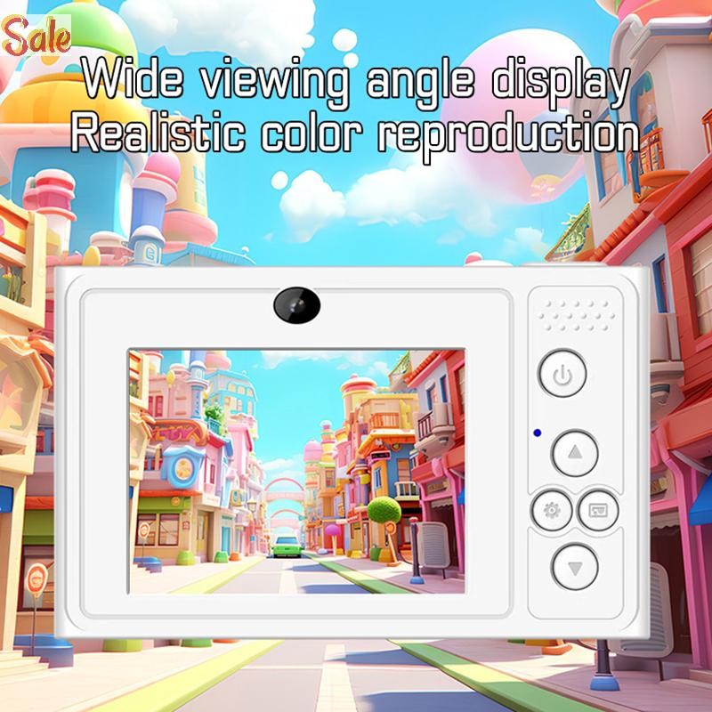 AF 48MP Dual เลนส์ 2.8 นิ้วกล้องวิดีโอดิจิตอล IPS 4K กล้องดิจิตอล AF 16X ซูมดิจิตอลแฟลชสําหรับเด็กนั