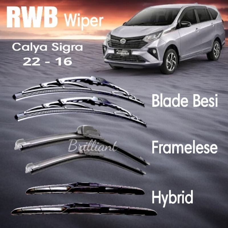 Vip3 * พัดลมปัดน้ําฝน - พิเศษสําหรับ CALYA SIGRA ขนาด 22-16