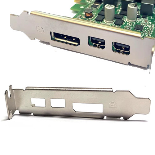 Low Profile Bracket Mini DisplayPort Mini DP * 2 + DP สําหรับ Dell AMD Radeon RX550 RX640 R9J9P 6J78