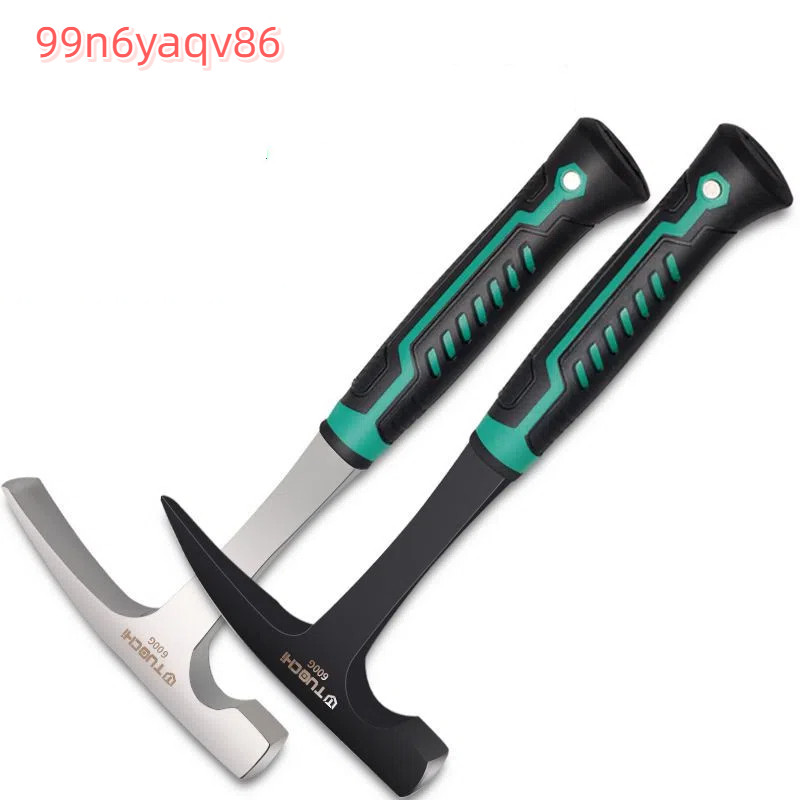 ค้อนโคลน ค้อนธรณีวิทยา ค้อนสำรวจมืออาชีพ ปลายแหลมแบน ค้อน Escape Hammer เครื่องมือธรณีวิทยาระดับมืออาชีพ