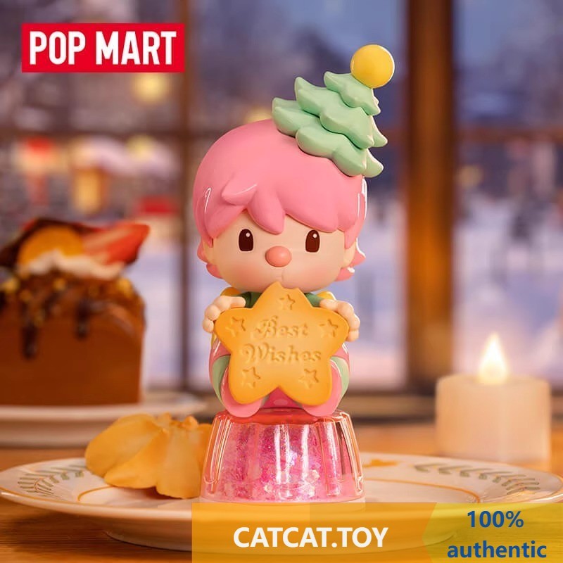 [ความลับ] POPMART Sweet Bean Fix Grid Time Dessert Box Series Mystery Box