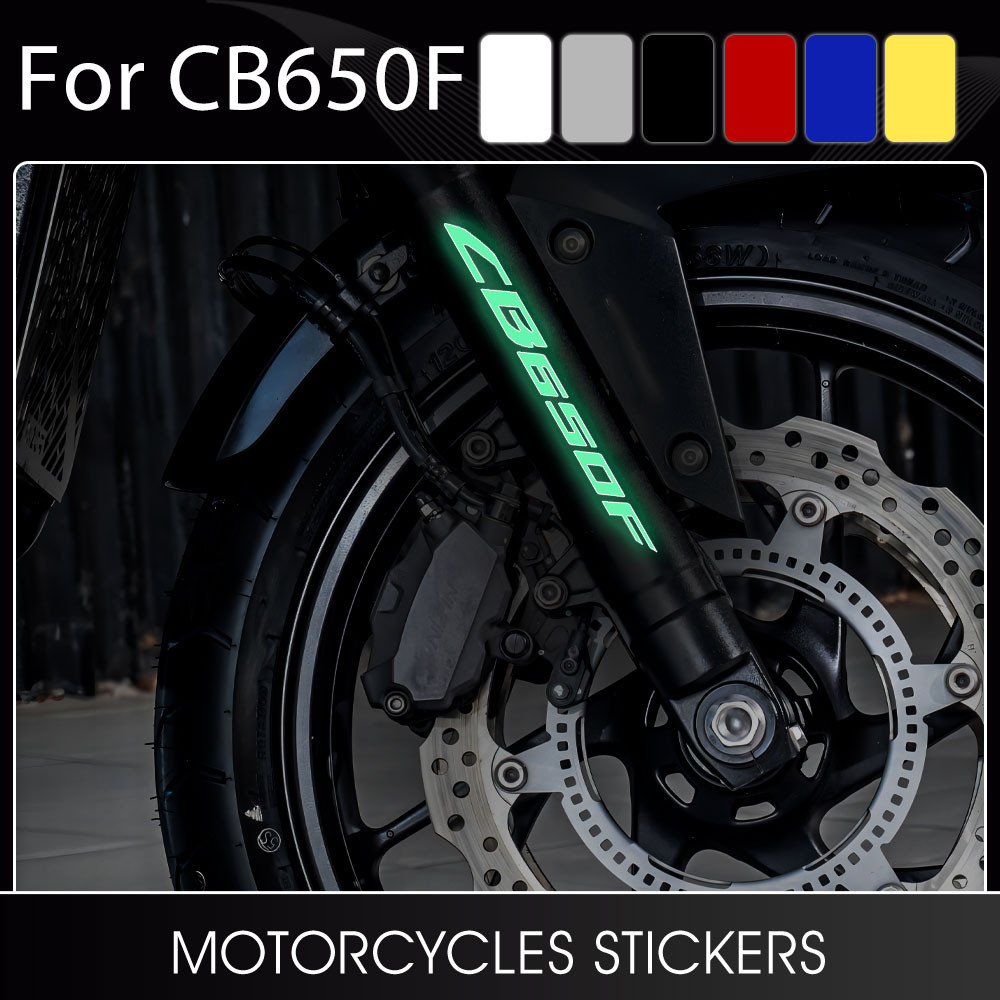สติ๊กเกอร์เรืองแสงรถจักรยานยนต์สําหรับ Honda CB 650 F CB650F CB650 650F ออกแบบที่กําหนดเองฟรี