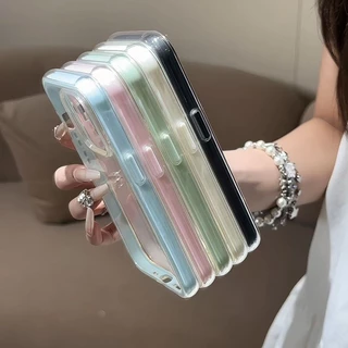 สําหรับRealme 7 8 9 15 Pro XT GT Master Edition 4G 5Gกันกระแทก 2 in 1ซิลิโคนโปร่งใสCandy Jellyปลอกโทรศัพท์นุ่ม