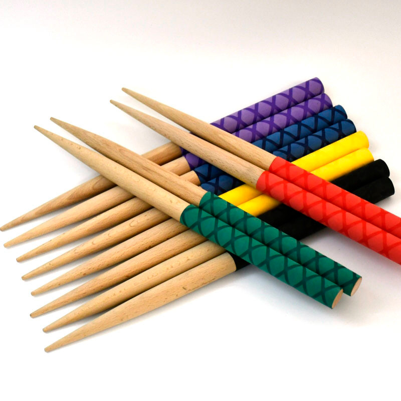 Lao Lijia Beech Drum Sticks ทุ่มเททนทาน Taiko Sticks Taiko Master Drum Hammer Anti-slip Sound ว่ายน้