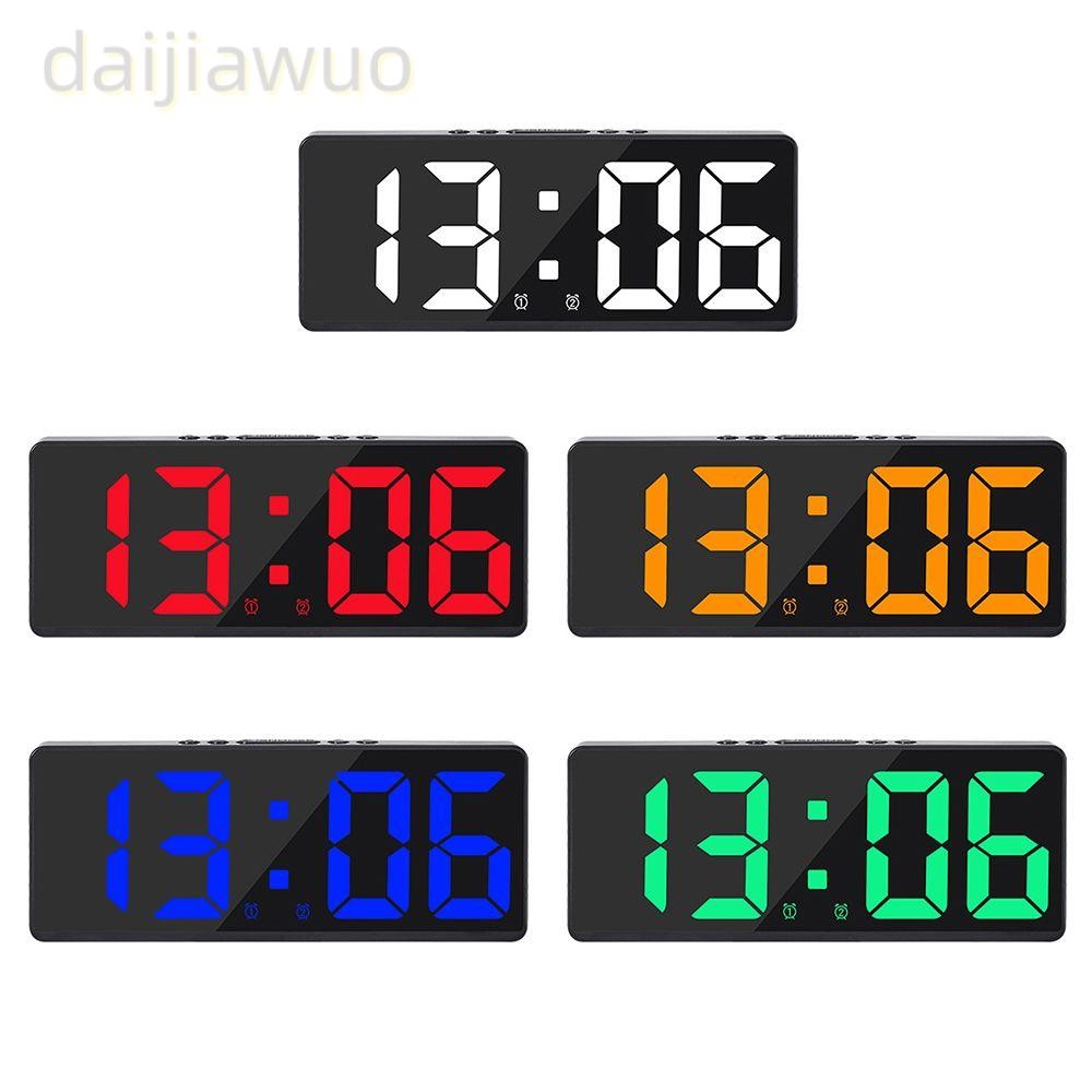DAIJI นาฬิกาปลุก Backlight Creative Nightlight ตกแต่งบ้าน LED Digital