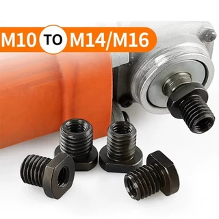 อะแดปเตอร์แปลงเกลียวเครื่องเจียร M10 เป็น M14 M16 อ่ะไหล่สําหรับเครื่องเจียรมุม ติดตั้งง่าย เปลี่ยนเร็ว