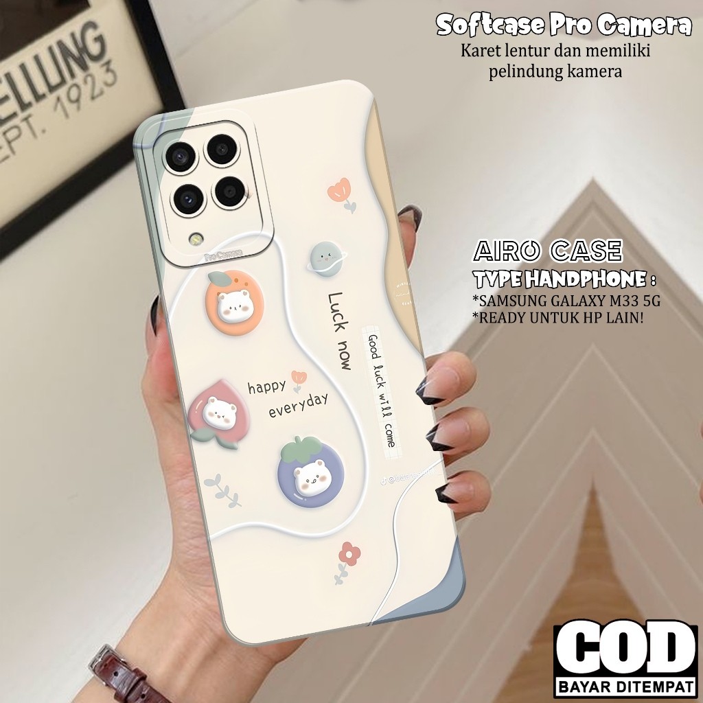 เคส HP SAMSUNG GALAXY M33 5G - SAMSUNG GALAXY M33 5G Softcase - เคสแฟชั่น FLOWER - SAMSUNG GALAXY M3