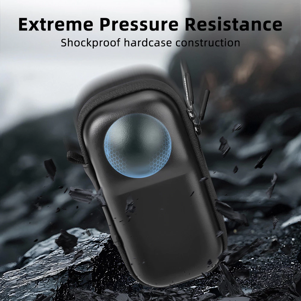กระเป๋าเก็บของกรงกระต่าย FLYMIL สำหรับ Insta360 X5 โครงโลหะสากลพร้อมตัวล็อคพลาสติกสำหรับอุปกรณ์กล้อง thumbnail 5