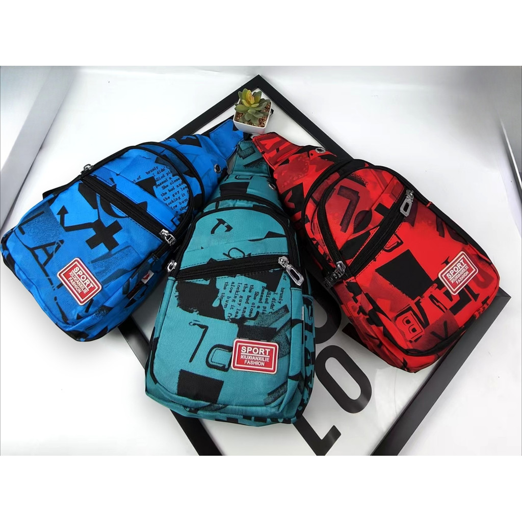 กระเป๋าสะพายข้าง คาดอก พร้อมส่งจากไทย 6101 YXINshop