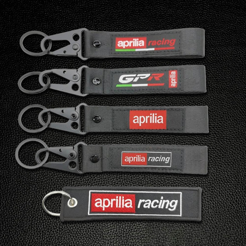 High-เกรดแฟชั่นรถจักรยานยนต์พวงกุญแจสําหรับAprilia Racing RSV4 RS660 Tuono 660 RSV1000/R Caponord 12