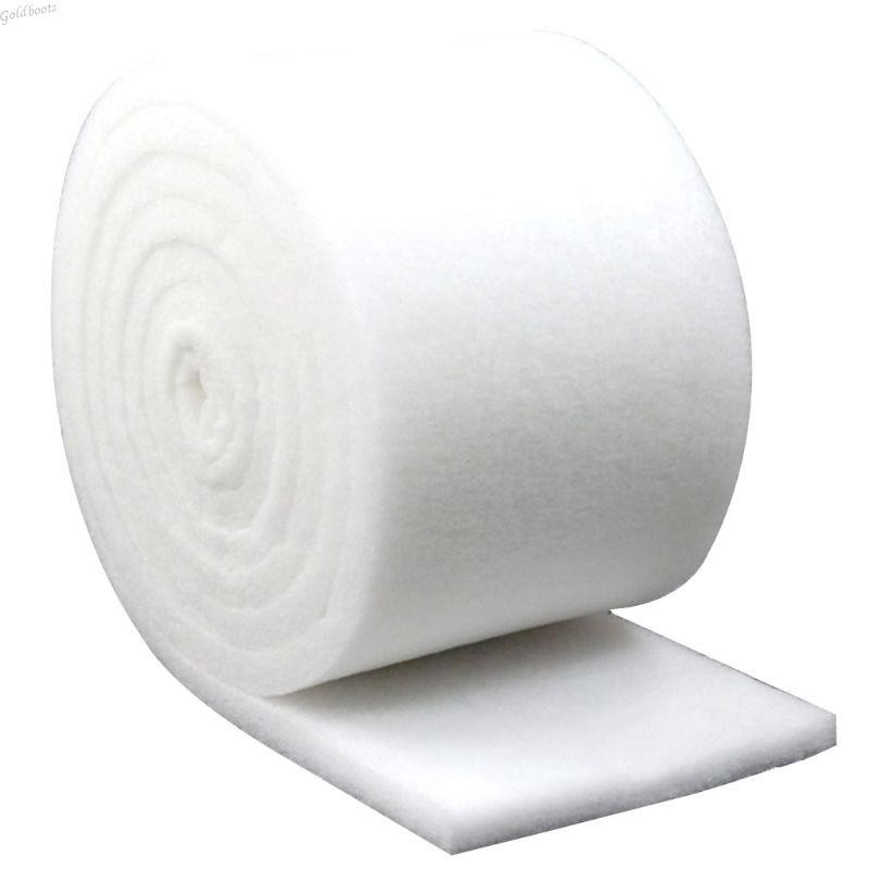 GB Aquarium Filter Media Pad Dual Density Bonded Filter Floss Roll สําหรับบ่อ