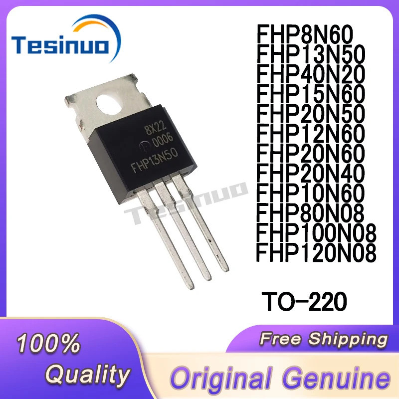 1-5PCS FHP8N60 FHP10N60 FHP12N60 FHP13N50 FHP15N60 FHP20N40 FHP20N50 FHP20N60 FHP40N20 FHP80N08HP08N