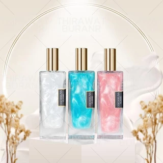 【ผสมและจับคู่ 2 แถม 1 】3pcs 50ml COCOSILIYA Glitter น้ำหอม Unisex หรูหรา ติดทน เขย่าก่อนฉีด โรลออน ผิว ดอกกุหลาบ