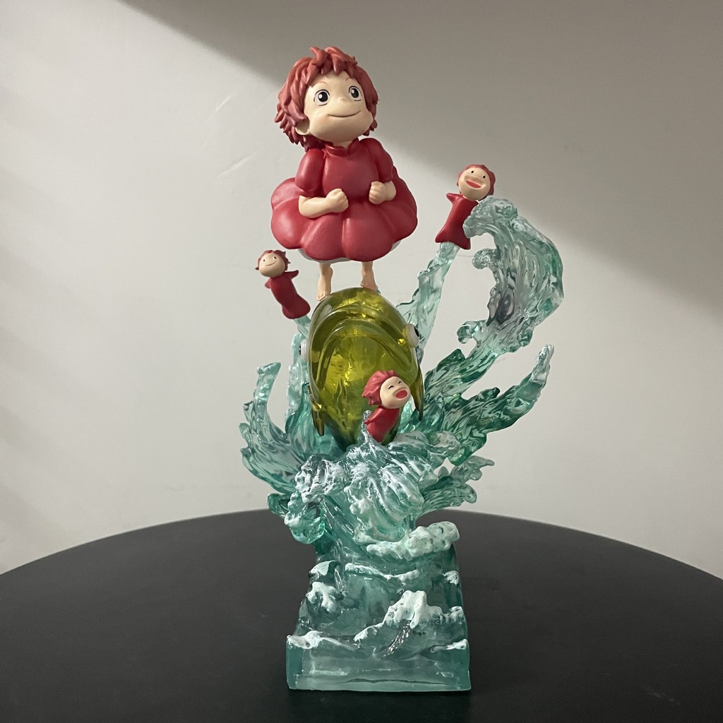 Ponyo บน Cliff GK รูปน่ารักอะนิเมะ Healing ของเล่นของขวัญ Featuring Goldfish Ponyo ตกแต่งสะสม ราคา ถูกที่สุด ดีลบีเคเค แกลเลอรีภาพที่ 8