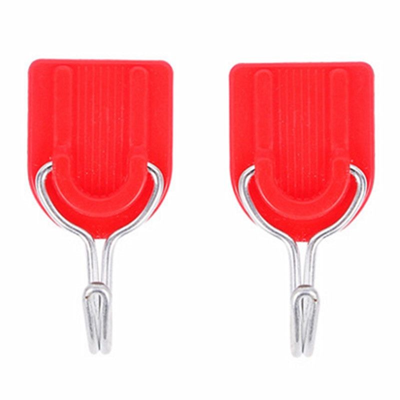 小号强力粘钩 个装 粘贴式背胶挂钩居家衣物挂钩衣帽钩贴墙挂钩Small size strong adhesive hook, single pack adhesive back glue20250620 - รูปที่ 3