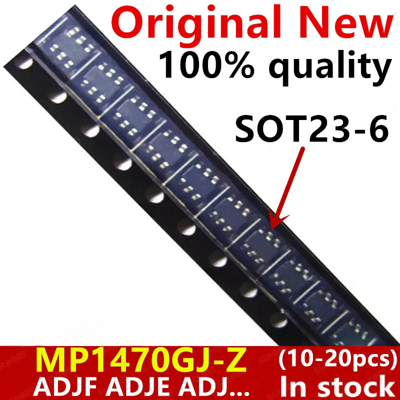 (10-20 ชิ้น) 100% ใหม่ MP1470GJ-Z MP1470GJ MP1470 (ADJF ADJE ADDJ...) sot23-6 ชิปเซ็ต