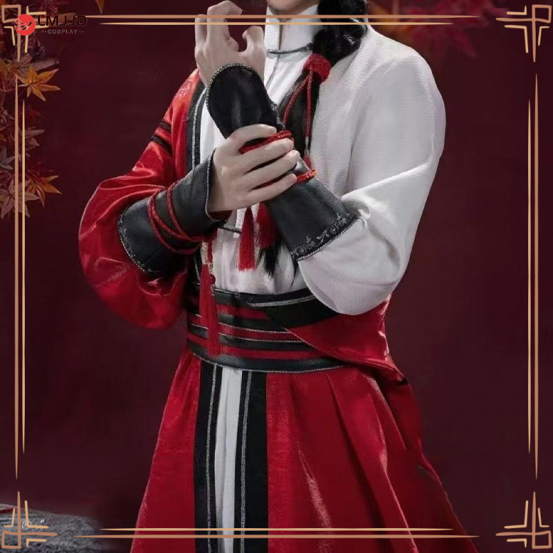 Huacheng คอสเพลย์เครื่องแต่งกายชุด Tian Guan Ci Fu มังงะอนุพันธ์เครื่องแต่งกายเยาวชน Huacheng คอสเพลย์เครื่องแต่งกายสไตล์โบราณชุด