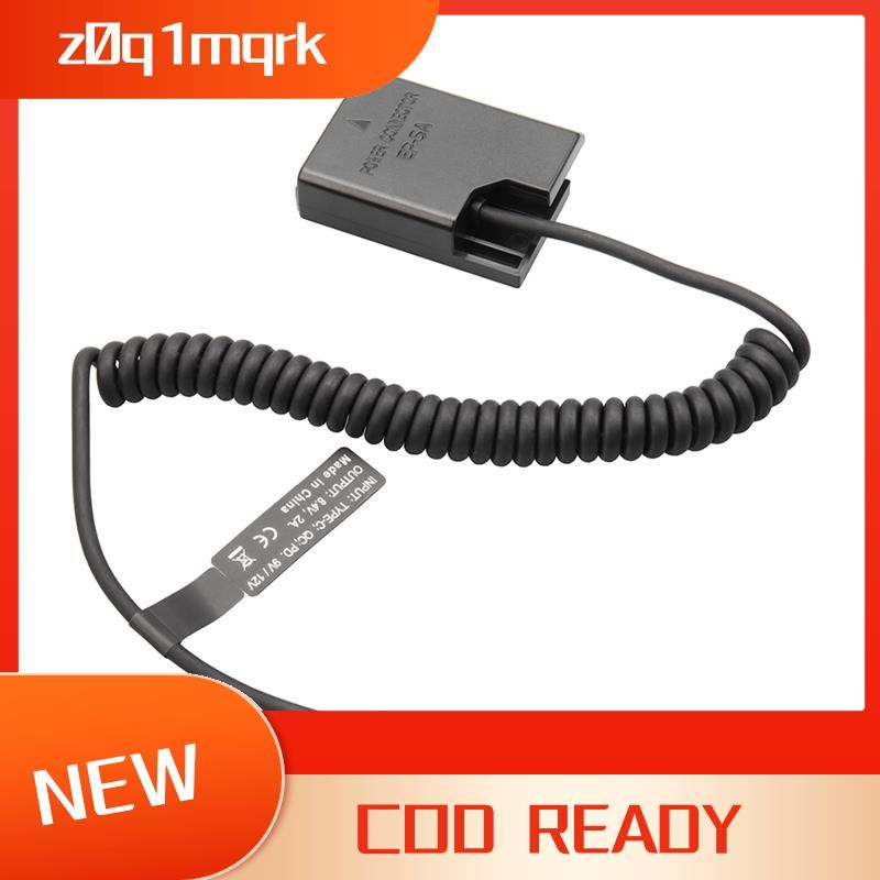 EL14 Dummy Coupler แบตเตอรี่ Type-C ฤดูใบไม้ผลิสําหรับ D3100 D3500 D5100 D5200 D5300 D5600 P7000 P71