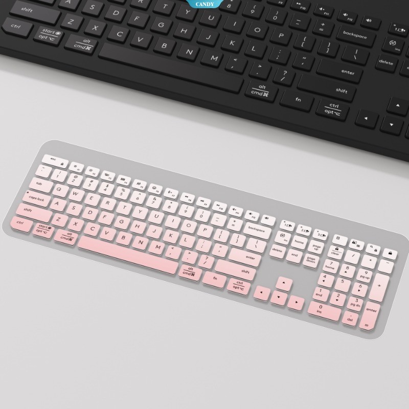 ตัวป้องกันแป้นพิมพ์กันฝุ่นสําหรับ Logitech K950 Series - ฟิล์มซิลิโคนแบบเต็มครอบคลุมสําหรับแป้นพิมพ์